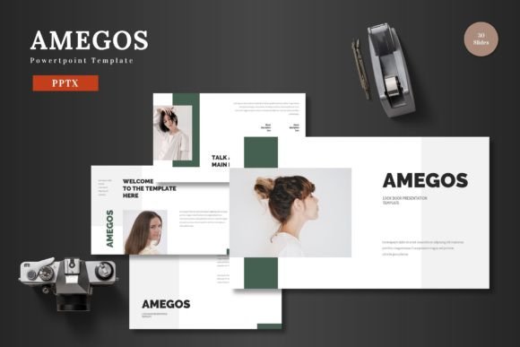 Amegos - Powerpoint Template: Your Versatile Presentation Solution