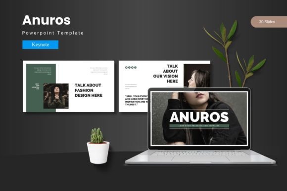 Anuros - Keynote Template: Crafting Visual Stories