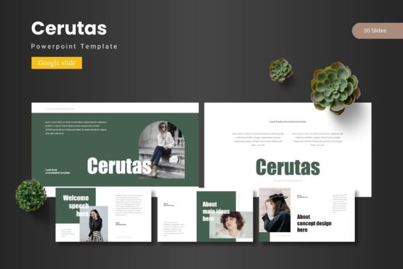 Cerutas: A Versatile Google Slide Template for Modern Presentations