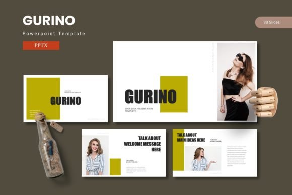 Create Stunning Presentations with Gurino - Powerpoint Template