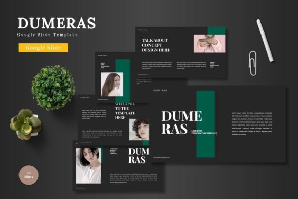 Dumeras: The Google Slide Template for Polished Presentations