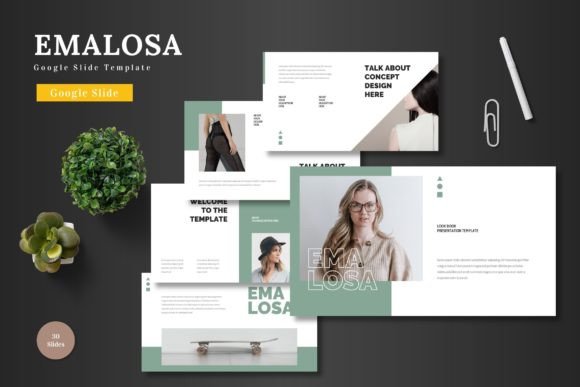 Emalosa: A Versatile Google Slide Template for Modern Presentations