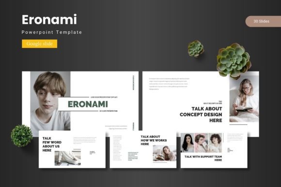 Eronami - Google Slide Template: Your Visual Presentation Toolkit