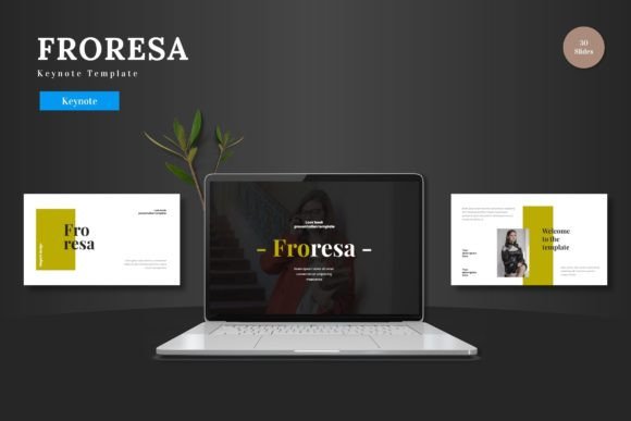 Froresa: A Modern Keynote Template for Polished Presentations