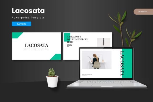 Lacosata Keynote Template: Design with Impact