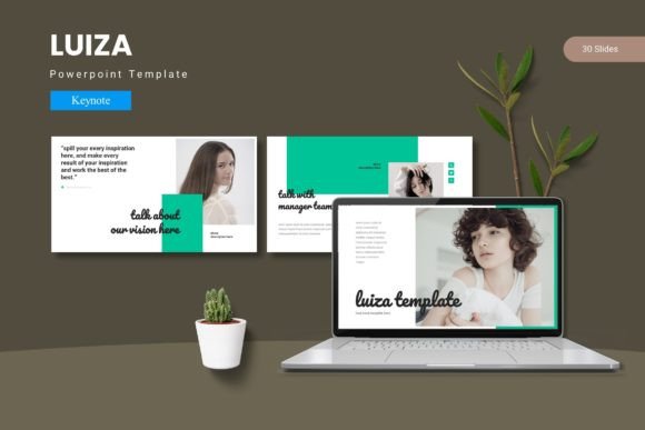 Luiza - Keynote Template: Your Presentation's Visual Signature