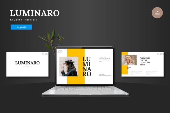 Luminaro - Keynote Template: A Versatile Design Asset