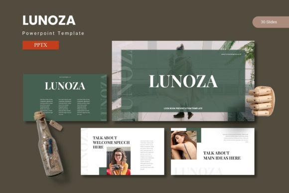 Lunoza Powerpoint Template: Share Ideas with Confidence
