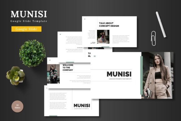 Munisi Google Slide Template: Professional Design Made Simple