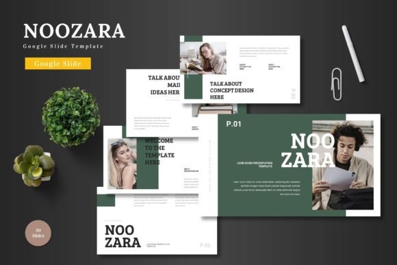 Noozara - Google Slide Template: Your Dynamic Presentation Toolkit