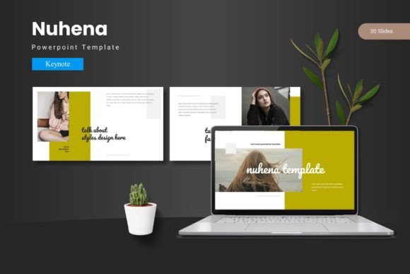 Nuhena - Keynote Template: A Modern Design Asset