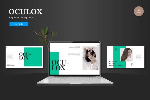 Oculox - Keynote Template: Modern Presentation Design