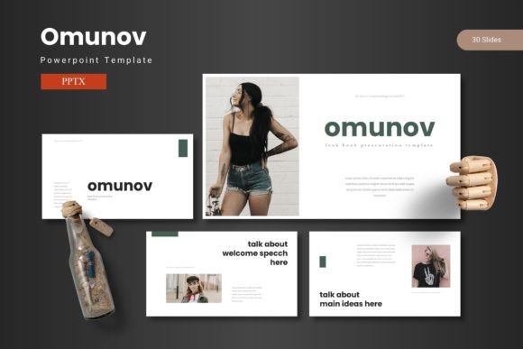 Omunov - Powerpoint Template: Elevate Your Presentations
