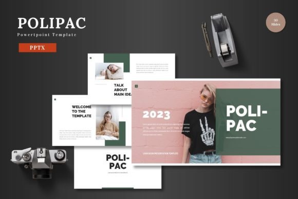 Polipac - Powerpoint Template: A Modern Design Asset