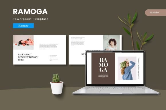 Ramoga Keynote Template: Professional Presentation Design