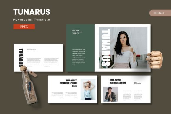 Tunarus - Powerpoint Template: Elevate Your Presentations